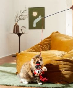 Frisco Magic Owl Teaser Wand Cat Toy with Catnip -PetNest Shop 265650 PT3. SY630 V1623352055