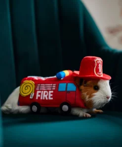 Frisco Firetruck Guinea Pig Costume, One Size -PetNest Shop 265899 PT8. SY630 V1624338506