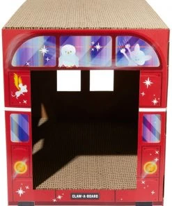 Frisco Magic Bus Cardboard Cat House, 2-Story 9 Frisco Magic Bus Cardboard Cat House, 2-Story -PetNest Shop 266701 PT2. SY630 V1621535893