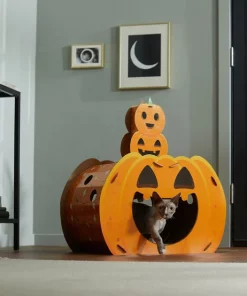 Frisco Halloween Jack-o-Lantern Cardboard Cat House 10 Frisco Halloween Jack-o-Lantern Cardboard Cat House -PetNest Shop 266703 PT3. SY630 V1621535842