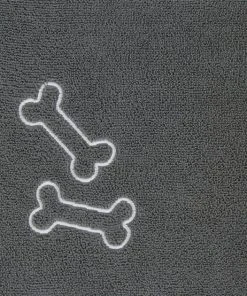 Frisco Embroidered Pawprint Microfiber Dog Bath Towel -PetNest Shop 269029 PT3. SY630 V1624453688