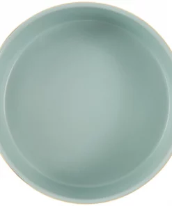 Frisco Modern Gold Rim Ceramic Dog & Cat Bowl -PetNest Shop 270179 PT5. SY630 V1627670219