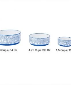 Frisco Blue Oriental Non-skid Ceramic Dog & Cat Bowl -PetNest Shop 270203 PT5. SY630 V1620921172