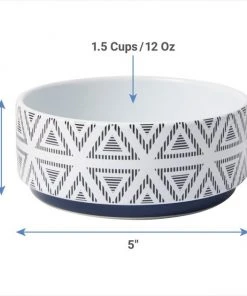 Frisco Tribal Aztec Non-skid Ceramic Dog & Cat Bowl -PetNest Shop 270217 PT1. SY630 V1620913761