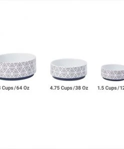 Frisco Tribal Aztec Non-skid Ceramic Dog & Cat Bowl -PetNest Shop 270217 PT5. SY630 V1620921279