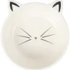 Frisco Cat Face Non-skid Ceramic Dog Bowl, White, 1.25 Cups 2 Frisco Cat Face Non-skid Ceramic Dog Bowl, White, 1.25 Cups -PetNest Shop 270229 MAIN. SY630 V1620685331