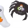 Frisco Halloween Spider & Ghost Plush Cat Toy with Catnip, 2 count -PetNest Shop 270315 MAIN. SY630 V1621949012
