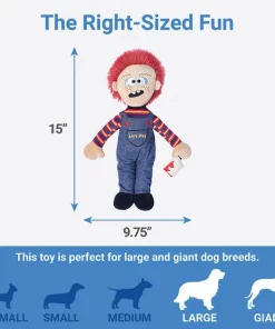 Frisco Halloween Killer Doll Plush Squeaky Dog Toy 7 Frisco Halloween Killer Doll Plush Squeaky Dog Toy -PetNest Shop 270377 PT1. SY630 V1626284491