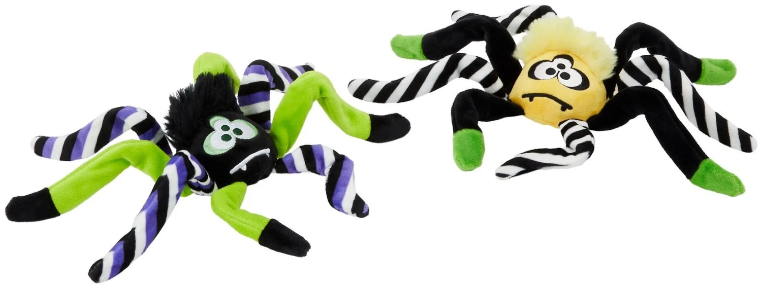 Frisco Spider Plush Squeaky Dog Toy 3 Frisco Spider Plush Squeaky Dog Toy