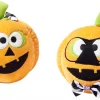 Frisco Halloween Nerdy Jack-o-Lanterns Plush Squeaky Dog Toy, 2 count -PetNest Shop 270431 MAIN. SY630 V1624071456