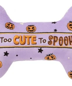 Frisco Halloween My First Halloween Bone Reversible Plush Squeaky Dog Toy -PetNest Shop 270452 PT2. SY630 V1624281148