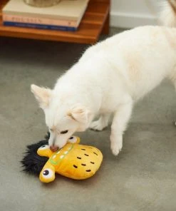 Frisco Friendly Monster Round Plush Squeaky Dog Toy -PetNest Shop 270466 PT3. SY630 V1624817384