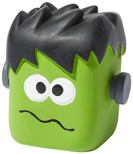 Frisco Halloween Frankenstein Latex Squeaky Dog Toy 3 Frisco Halloween Frankenstein Latex Squeaky Dog Toy