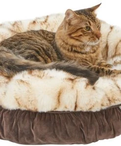 Frisco Faux Fur Velvet Round Bolster Cat & Dog Bed 8 Frisco Faux Fur Velvet Round Bolster Cat & Dog Bed -PetNest Shop 270893 PT3. SY630 V1626294176