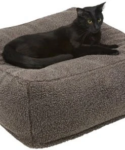 Frisco Sherpa Cube Pillow Cat & Dog Bed, Brown 8 Frisco Sherpa Cube Pillow Cat & Dog Bed, Brown -PetNest Shop 270924 PT3. SY630 V1626294067