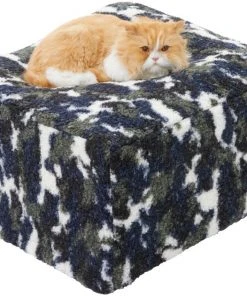 Frisco Sherpa Cube Pillow Cat & Dog Bed, Camo -PetNest Shop 270925 PT3. SY630 V1626294165
