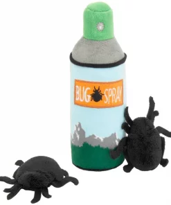 Frisco Camping Bug Spray Plush Cat Toy with Catnip, 3 count