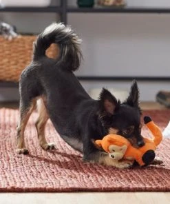 Frisco Camping Fox Plush Squeaky Dog Toy -PetNest Shop 270993 PT3. SY630 V1625008975