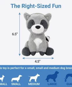 Frisco Camping Raccoon Plush Squeaky Dog Toy 6 Frisco Camping Raccoon Plush Squeaky Dog Toy -PetNest Shop 271003 PT1. SY630 V1626368505