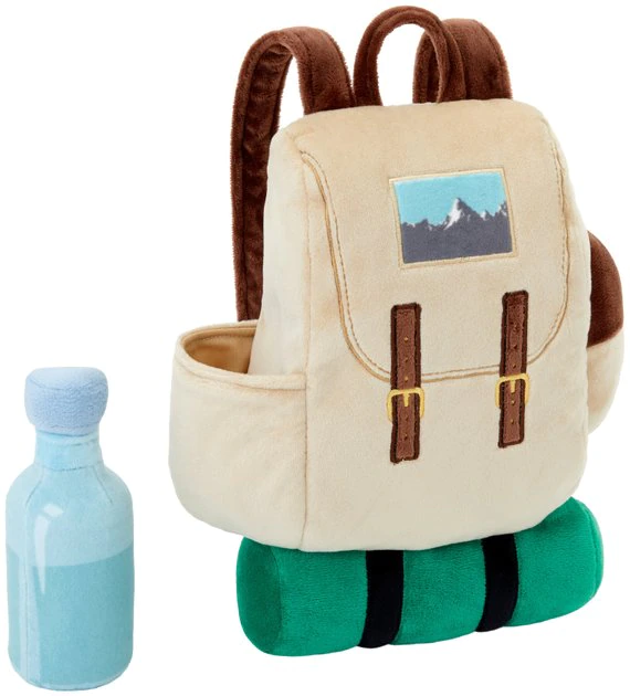 Frisco Camping Backpack Plush Squeaky Dog Toy 3 Frisco Camping Backpack Plush Squeaky Dog Toy