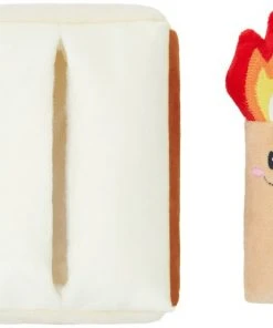 Frisco Camping Match Box 2-in-1 Plush Squeaky Dog Toy -PetNest Shop 271029 PT2. SY630 V1626368539