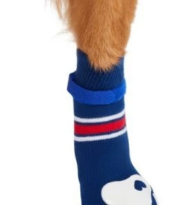 Frisco Non-Skid Navy Dog Socks, Red & White Stripe -PetNest Shop 272499 PT3. SY630 V1634829419