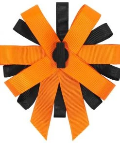 Frisco Orange Glitter Dog Collar with Pumpkin Ribbon -PetNest Shop 272844 PT4. SY630 V1624047473