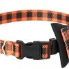 Frisco Halloween Plaid Dog Collar with Bow -PetNest Shop 272857 MAIN. SY630 V1624047149