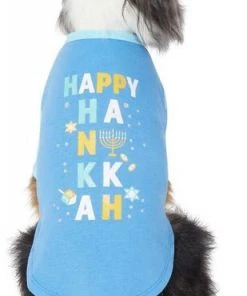 Frisco Happy Hanukkah Dog & Cat T-shirt -PetNest Shop 276479 PT3. SY630 V1637653298