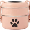 Frisco Complete Travel Stainless Steel Dog & Cat Feeder Bowl -PetNest Shop 277506 MAIN. SY630 V1627933301