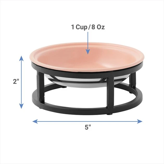 Frisco Paw Print Elevated Stainless Steel Dog & Cat Bowl 4 Frisco Paw Print Elevated Stainless Steel Dog & Cat Bowl - Image 2