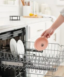 Frisco Paw Print Elevated Stainless Steel Dog & Cat Bowl 15 Frisco Paw Print Elevated Stainless Steel Dog & Cat Bowl -PetNest Shop 277513 PT6. SY630 V1630357754