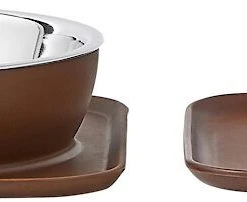 Frisco Double Stainless Steel Dog & Cat Bowl with Silicone Mat -PetNest Shop 277551 PT5. SY630 V1627936139