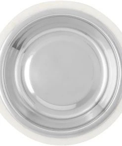 Frisco Marble Design Stainless Steel Dog & Cat Bowl with Wooden Base -PetNest Shop 277554 PT4. SY630 V1627935205