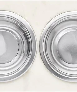 Frisco Marble Stainless Steel Double Elevated Dog & Cat Bowls -PetNest Shop 277558 PT4. SY630 V1627934786