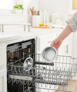 Frisco Marble Stainless Steel Double Elevated Dog & Cat Bowls -PetNest Shop 277558 PT6. SY630 V1630357361