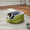 Frisco Small Pet Forest Plush Round Cuddler -PetNest Shop 278103 MAIN. SY630 V1629465433