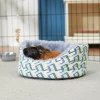 Frisco Small Pet Geometic Plush Round Cuddler 2 Frisco Small Pet Geometic Plush Round Cuddler -PetNest Shop 278105 MAIN. SY630 V1629465421
