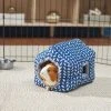 Frisco Small Pet Herringbone Plush House -PetNest Shop 278116 MAIN. SY630 V1629465632