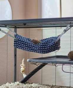 Frisco Small Pet Herringbone Plush Hanging Tunnel