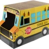 Frisco School Bus Cardboard Cat Toy, 2-Story -PetNest Shop 279835 MAIN. SY630 V1628190706