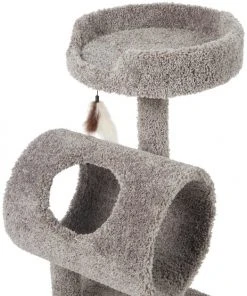 Frisco 35-in Real Carpet Cat Tree with Tunnel -PetNest Shop 282749 PT2. SY630 V1622813269