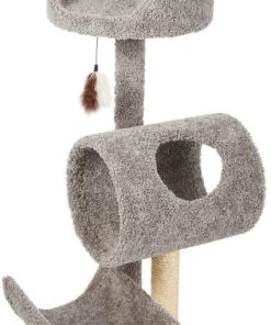 Frisco 53-in Real Carpet Cat Tree with Tunnel -PetNest Shop 282763 PT3. SY630 V1621949556