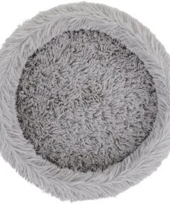 Frisco Eyelash Fur Round Elevated Cat Bed -PetNest Shop 285212 PT4. SY630 V1625069565