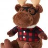 Frisco Hipster Moose Plush Squeaky Dog Toy -PetNest Shop 285603 MAIN. SY630 V1629726705