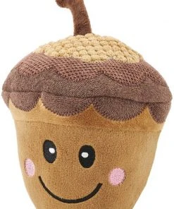 Frisco Fall Acorn Plush Squeaky Dog Toy