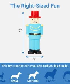 Frisco Nutcracker Latex Squeaky Dog Toy -PetNest Shop 287177 PT1. SY630 V1637704732