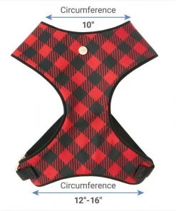 Frisco Fashion Over-The-Head Harness, Buffalo Plaid -PetNest Shop 287472 PT2. SY630 V1639150899