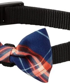 Frisco Fashion Bow, Blue Plaid, XS/SM -PetNest Shop 287528 PT5. SY630 V1632315389