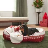Frisco Nordic Fair Isle Dog & Cat Bed & Gift Set 1 Frisco Nordic Fair Isle Dog & Cat Bed & Gift Set -PetNest Shop 287886 MAIN. SY630 V1631661811